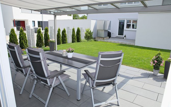 Terrassendach Neuhausen Innenansicht