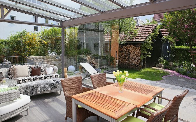 Kaltwintergärten Winnenden Innenstadt Innenansicht