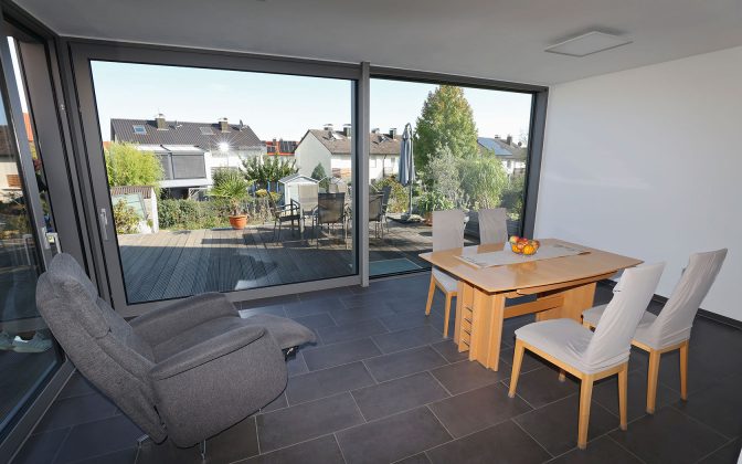 Wohnwintergarten in Affalterbach 12 Innenansicht
