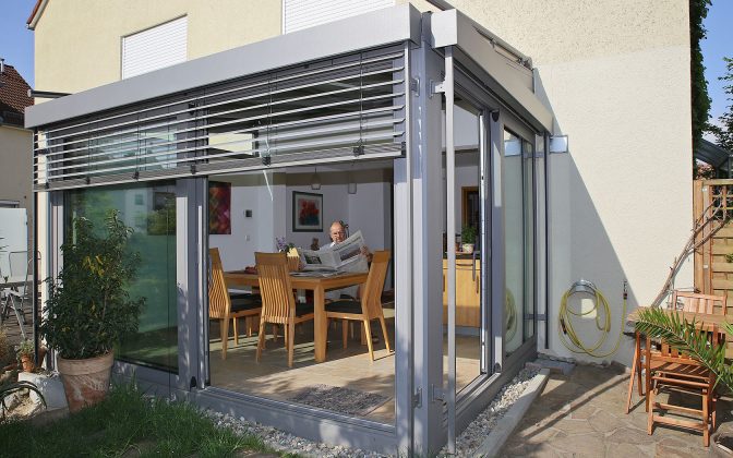 Wohnwintergarten in Winterback 001 Außenansicht